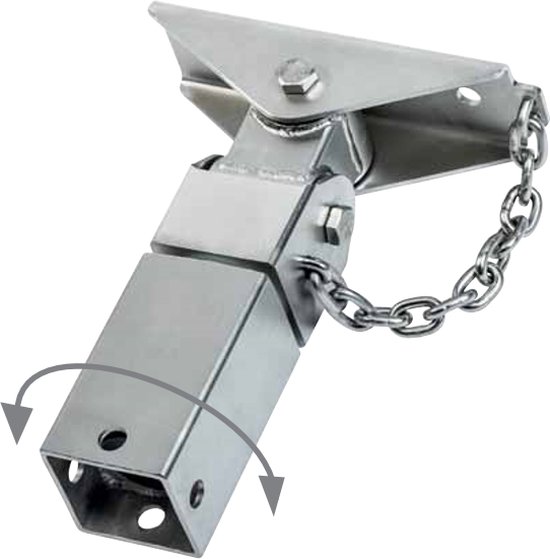 Schommelhaak voor nestschommels met 1 ophangspunt 360° roterend (1 stuk) van Metalart