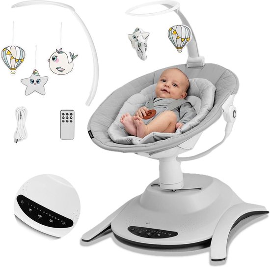 Schommelstoel - Elektrische Babyschommel - Elektrisch draaibaar wipstoeltje - Elektrische wipstoel - Baby Swing van Maxi-Cosi