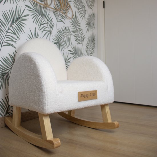 Schommelstoel ~ Teddy Wit van Liftenrolle.