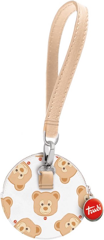 Schoudertas met Knuffelbeer Design en Muntportemonneetje van Merkloos