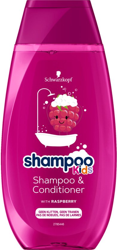 Schwarzkopf - Kids Shampoo & Conditioner - Raspberry - 250ml van Schwarzkopf