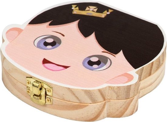 Scoby - Tandendoosje - Kraam cadeau - Melktanden - Opbergdoosje - Tandenfee - Jongen - Nederlandse Variant van Merkloos