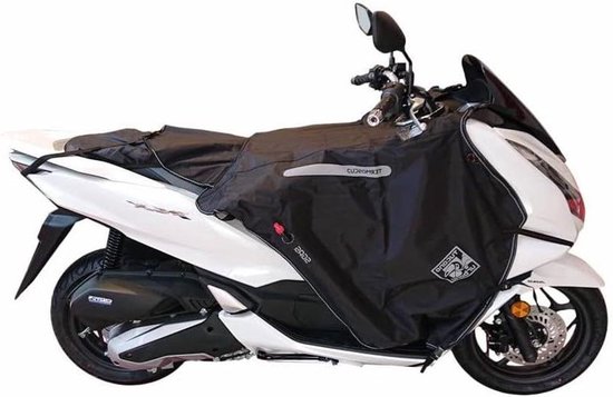 Scooter Voetenzak - Beenkleed Scooter - Bescherming Scooter - Gepatenteerd Anti-flutter Systeem - 39 x 31.5 x 11.5 cm - Zwart