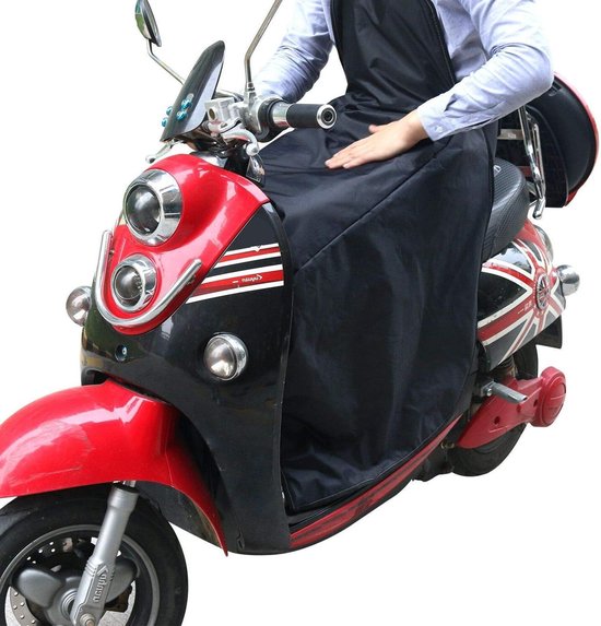 Scooter Voetenzak - Scooter Deken - Warm Blijven - Waterdicht Fleece - One Size - Zwart
