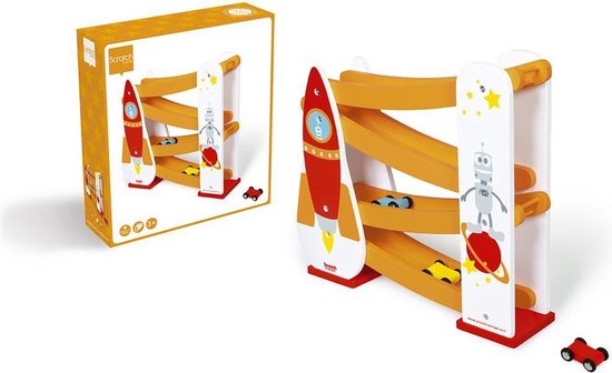 Scratch - Autospeelset Space Raket van Scratch