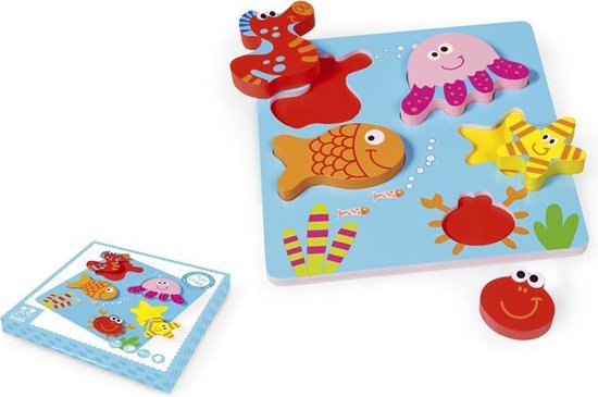 Scratch Preschool Puzzel In Reli�f - Zee van Scratch
