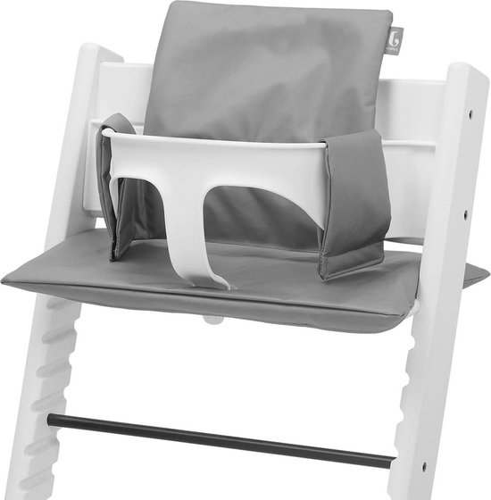 Seat Insert for Stair High Chair Basic Storm Grey - Jollein Seat Insert van Seat