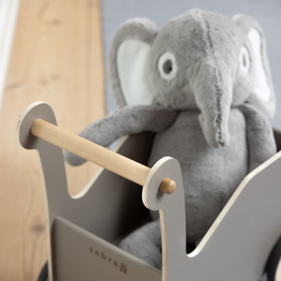 Sebra Houten Loopwagen Jetty - Beige van Sebra