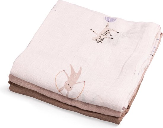 Sebra Hydrofiele Doeken Teeny Toes (3 stuks) van Sebra