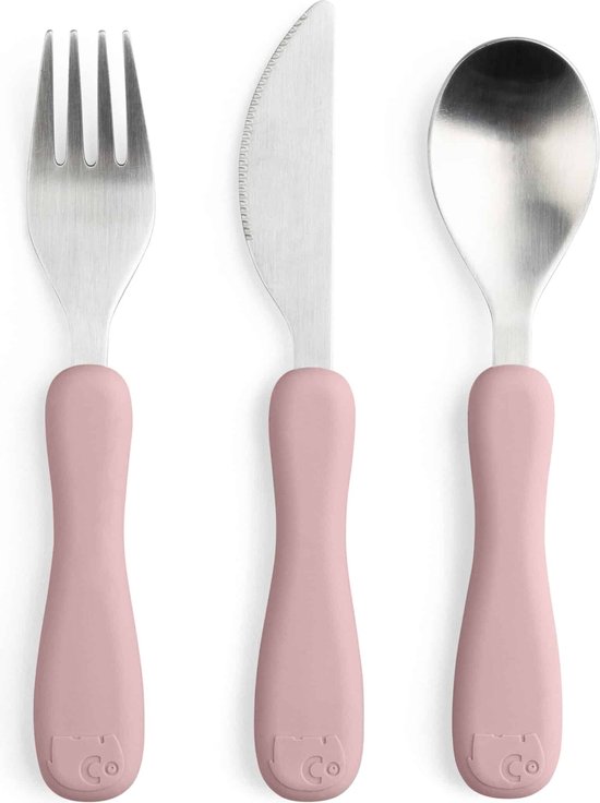 Sebra Kinderservies Bestekset Fanto - Vintage Rose van Sebra