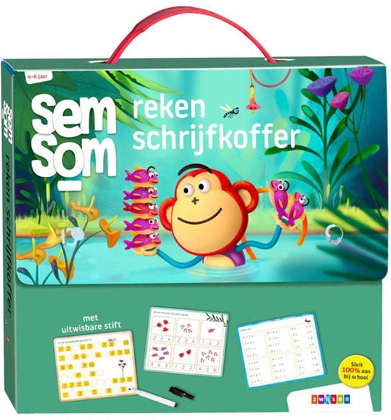 Semsom edutainment - Semsom reken schrijfkoffer van Semsom