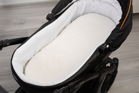Sensillo Baby - Kinderwagen Matras Gewatteerd 75 x 35 cm - Kinderwagenmatras - Reiswiegmatras van Sensillo