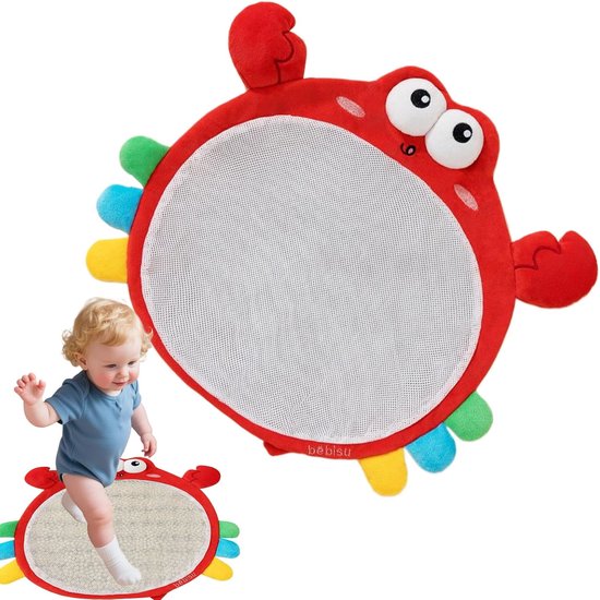 Sensorisch Pluche Dier - Rustgevend Speelgoed - Handcoördinatie Stimuleren - Gevuld Met Microbolletjes - 33 x 28 cm - Uniek