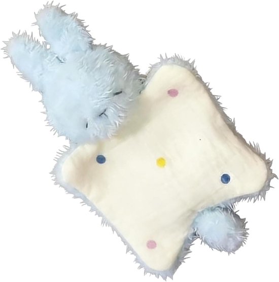 Sensorische zakken - Pluche dier - Ontspanning en comfort - Geruststellende metgezel - 12 x 10 cm - Konijn