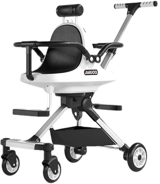 Sensova Dubbele Kinderwagen met Parasol – Lichtgewicht Twin Kinderwagen – Opvouwbaar – Aluminium Frame – Met Rem & Demping – Duo kinderwagen - Voor 6 Maanden tot 4 Jaar van Merkloos