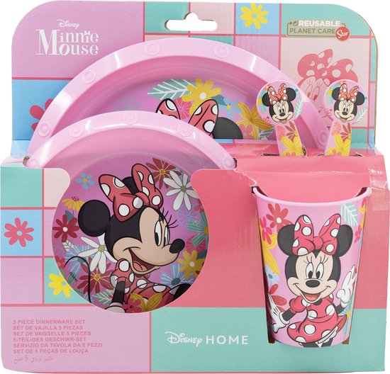 Servies set Minnie mouse van Merkloos