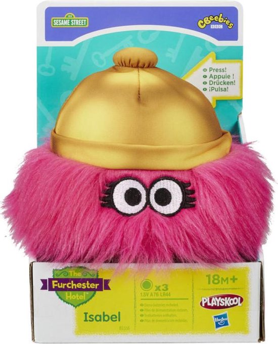 Sesamstraat The Furchester Hotel Isabel Knuffel van Sesamstraat