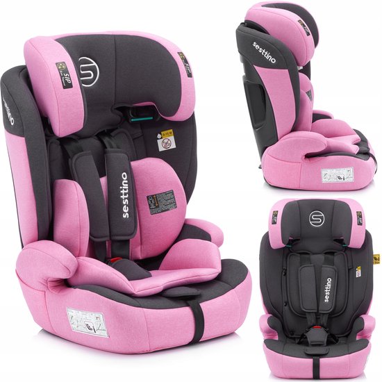 Sesttino Rocker Pro Autostoeltje 76-150cm i-Size, 9-36kg, Gordelmontage