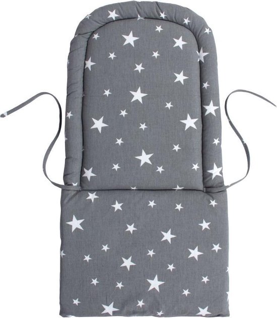 Sevibaby Star Grey Eco Stoelverkleiner 157-13 van Merkloos