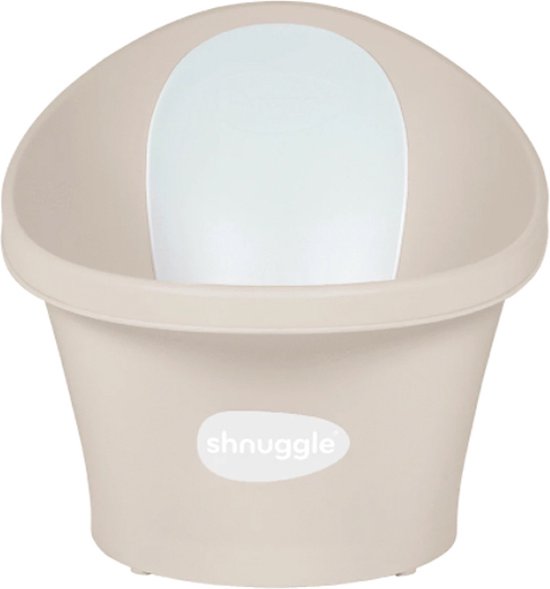 Shnuggle Newborn Babybadje | Taupe