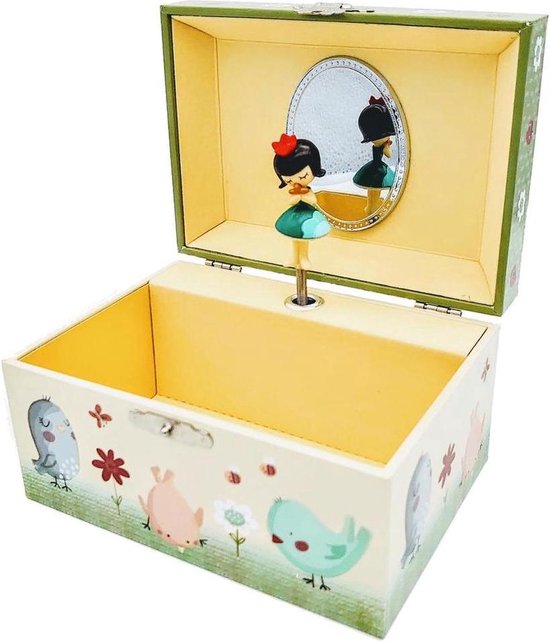 Sieradendoos Appelboom - Muziekdoosje met Dansend Meisje - Simply for Kids van Simply for kids