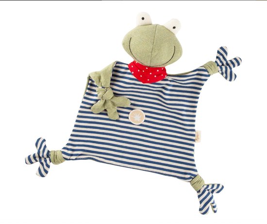 Sigikid knuffeldoekje Kikker van Merkloos