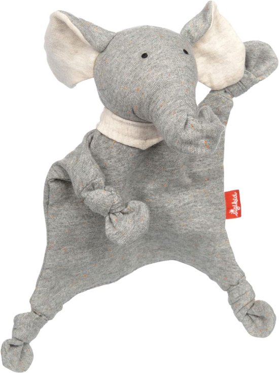 Sigikid mini knuffeldoekje Olifantje - 20 cm lang van Sigikid