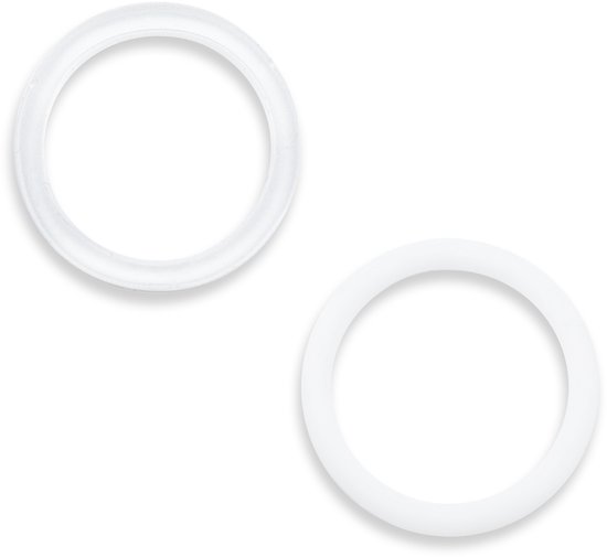 Siliconen binnenringen voor de LUVION® Draagbare Flessenwarmers (set van 2) van Luvion