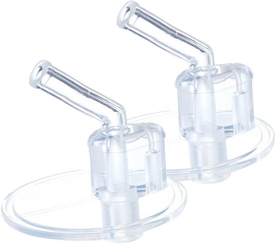 Siliconen Rietjes voor Thermos-Drinkfles Set van 2 Reserverietjes | Past op 350 ml/12 en 500 ml Thermos-Drinkflessen van Merkloos