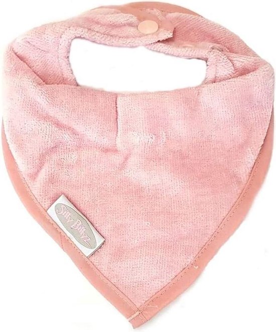 Silly Billyz Slabber Bandana Junior 26 Cm Katoen/nylon Roze van Silly Billyz