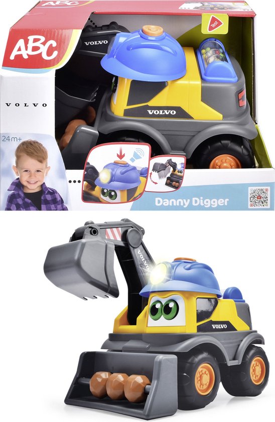 Simba - ABC - Danny Digger - Graafmachine - Vanaf 2 jaar - Volvo van Simba