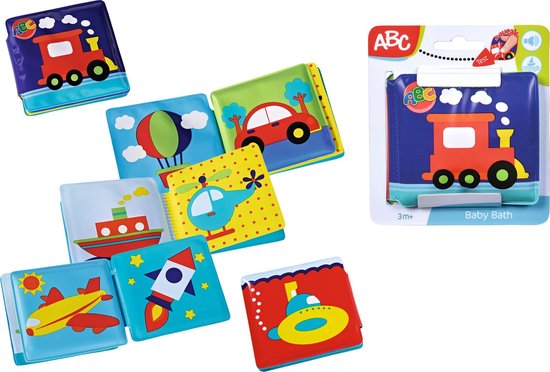 Simba - ABC - Mijn eerste boek - Badspeelgoed - Educatief - Vanaf 6m van Simba
