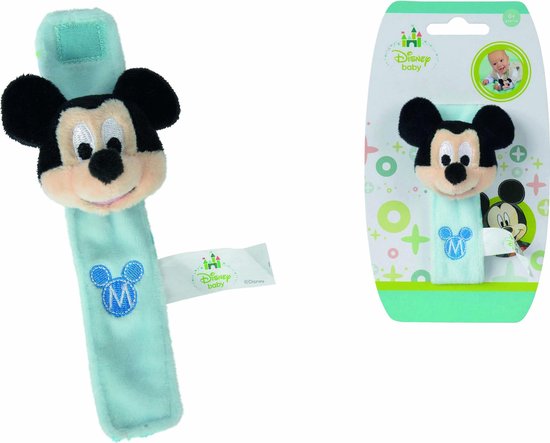 Simba Disney Mickey Arm Rattle Mickey Minnie Mouse knuffel pop Disney Speelgoed - Mini Mouse & Micky Mouse van Simba