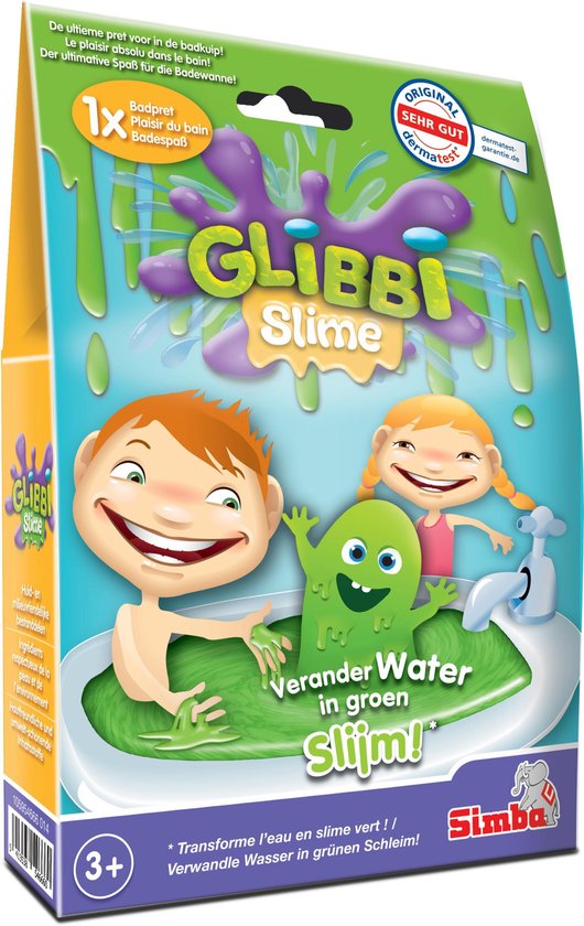 Simba - Glibbi Slime - Slijm voor in bad - Vanaf 3 jaar - Dermatologisch getest van Merkloos