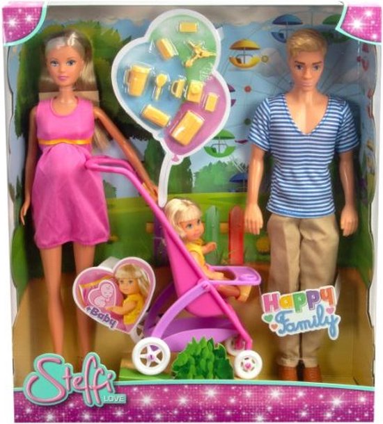 Simba Steffi Love Happy Family-pop Roze van Simba