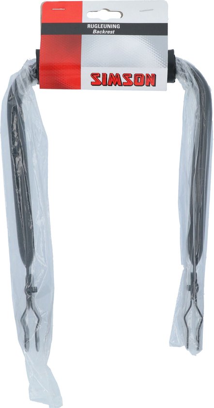 Simson-021897 Rugleuning Zwart van Simson