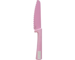 SKÅGFÄ Klyv - Montessori Kindermes - Orchid Rose - roze - kinderbestek van Merkloos