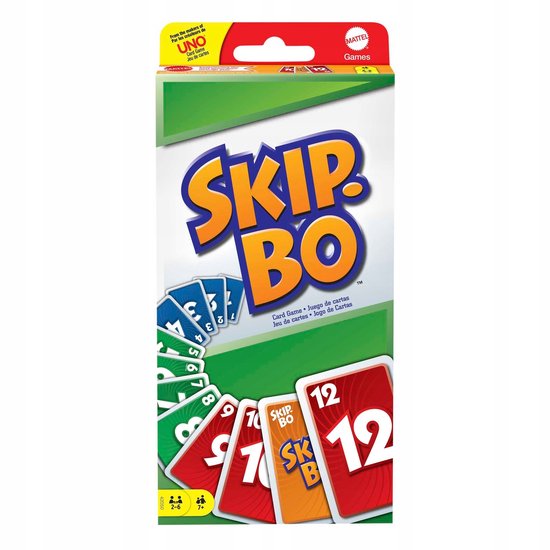 Skip-Bo Kaartspel - Strategische Kaartenset voor 2-6 Spelers