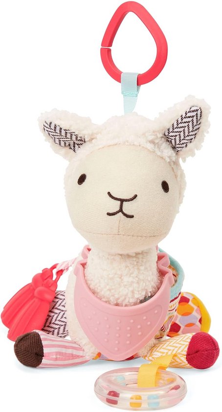 Skip Hop Bandana Buddie Lama - Activiteitenpluche Speelgoed voor Peuters