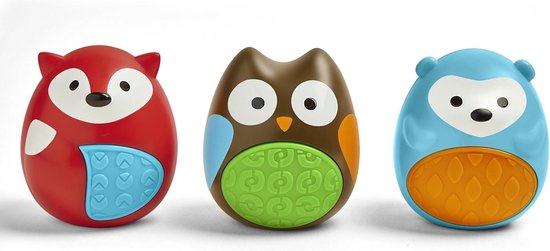 Skip Hop egg shaker trio rammelaars +3M van Skip Hop