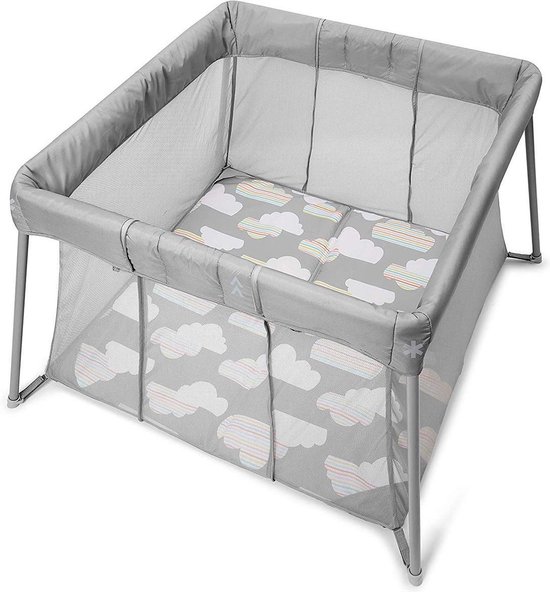 Skip Hop Play to Night Expanding Reisbed - Grijze Wolken van Skip Hop