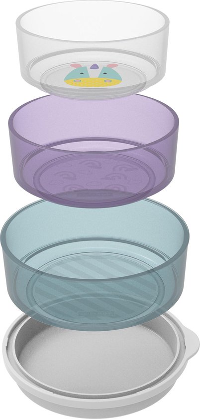 Skip Hop Zoo Smart Serve Kom - Unicorn - 3 Stuks van Skip Hop
