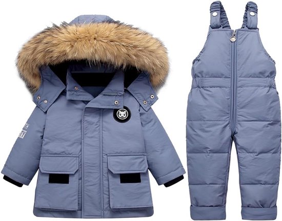 Skipakken voor Baby's met Capuchon - Winter Sneeuwpak voor Kinderen