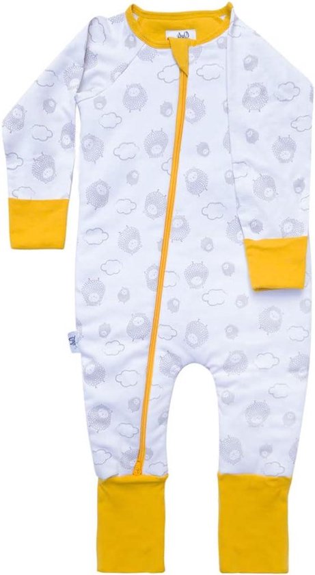 Slaapzak met voeten - Baby slaapzak - Warm slapen - Extra ademend - 2.7 TOG - Wit