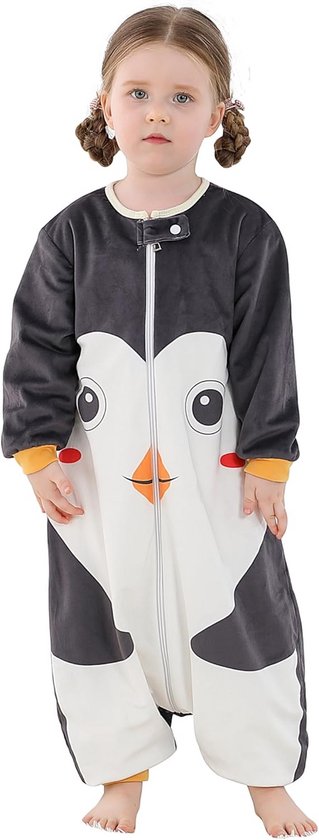 Slaapzak met Voeten voor Peuters en Kinderen (1-6 Jaar) | Comfortabele Slaapkleding