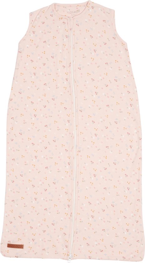 Slaapzak zomer hydrofiel 70 cm Little Pink Flowers van Slaapza