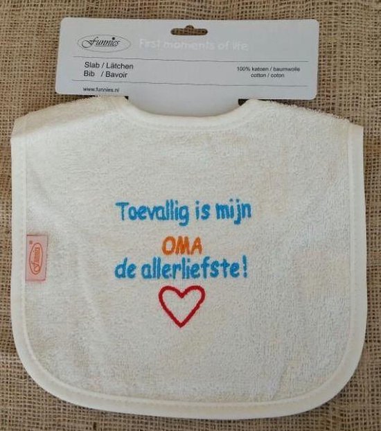 Slab met "Toevallig is mijn oma de allerliefste" van Fokke und Sukke