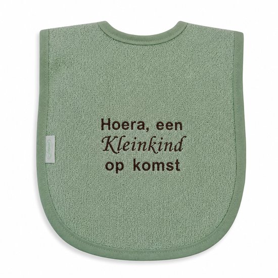 Slab zwangerschapsaankondiging – Hoera, een kleinkind op komst – Slab zwangerschapsaankondiging – voor Baby slab aankondiging zwangerschap – Cadeau opa en oma – slab - 100% katoen - baby aankondiging - originele zwangerschaps reveal