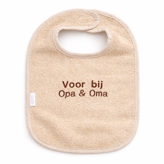 Slab zwangerschapsaankondiging – voor opa en oma – Baby slab aankondiging zwangerschap – Cadeau voor opa en oma – slab - 100% katoen - baby aankondiging - originele zwangerschaps reveal van Merkloos
