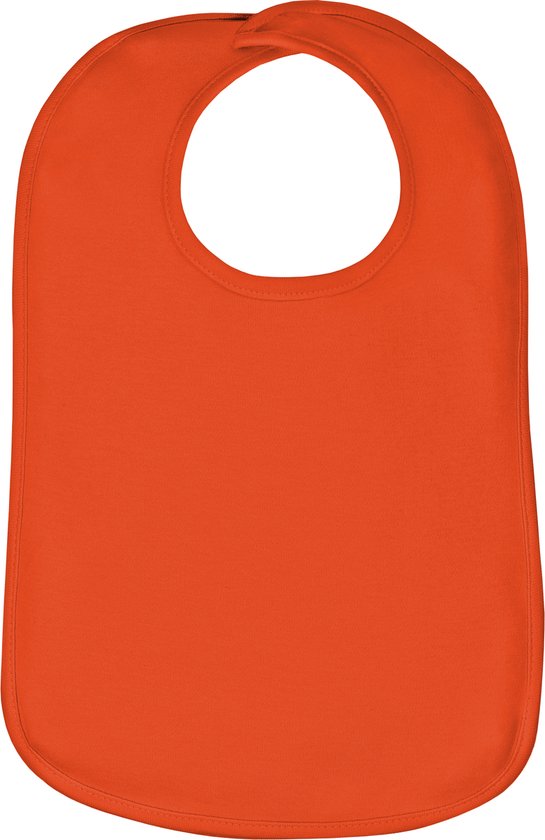 Slabbetje - Orange - 35 x 24 cm - Link Kids Wear van Link Kids Wear